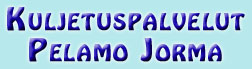 Kuljetuspalvelut Jorma Pelamo logo